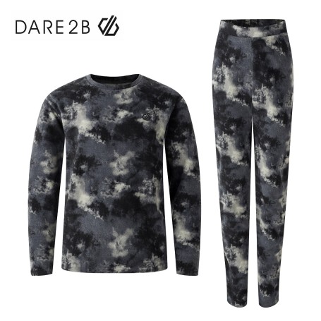 ensemble thermique noir junior Dare 2B en déstockage - fille et garçon
