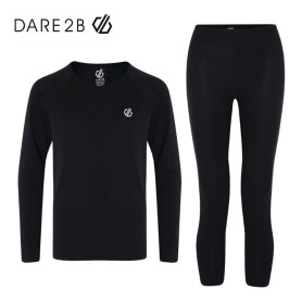 ensemble thermique noir junior Dare 2B en déstockage