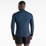 Maillot bleu homme Power Up II: tissu recyclé, respirant et extensible, à prix réduit