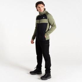 Couche intermédiaire extensible, respirante et chaude, idéale pour la randonnée, le running en déstockage