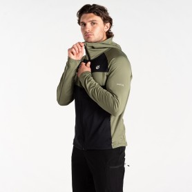 Couche intermédiaire extensible, respirante et chaude, idéale pour la randonnée, le running en déstockage