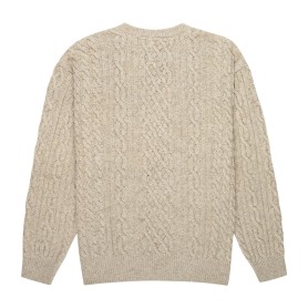 Pull ELEMENT Woollye Crew Beige Homme
