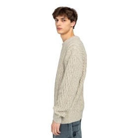 Pull ELEMENT Woollye Crew Beige Homme