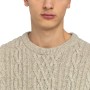Pull ELEMENT Woollye Crew Beige Homme