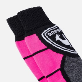 Chaussettes de ski ROSSIGNOL Premium Wool Rose Junior