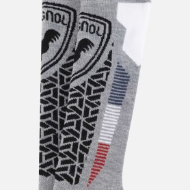 Chaussettes de ski ROSSIGNOL Isoltech  Blanc/ Gris Femme