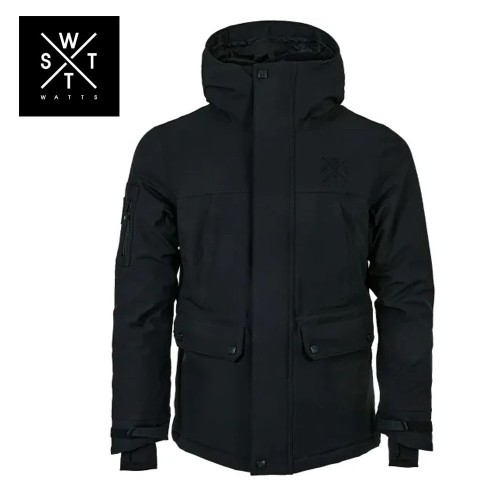 Parka de ski WATTS Clever Noir Unisexe