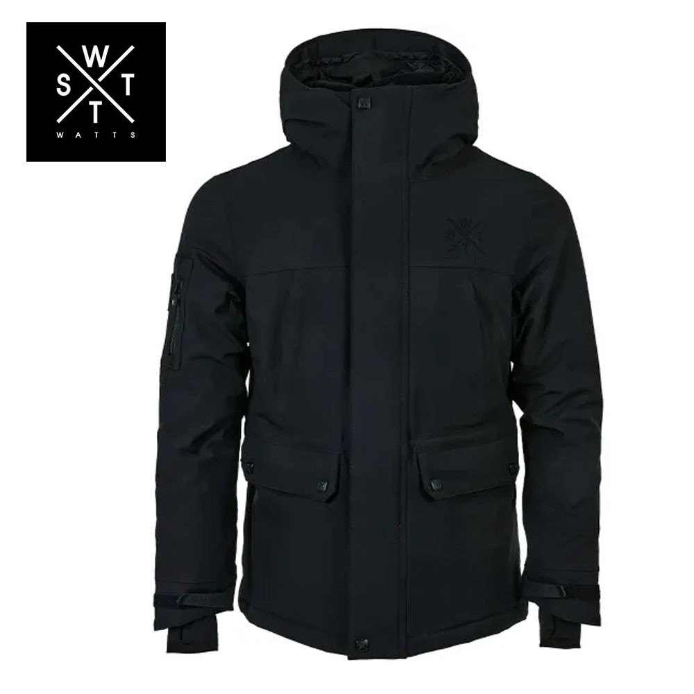 Parka de ski WATTS Clever Noir Unisexe