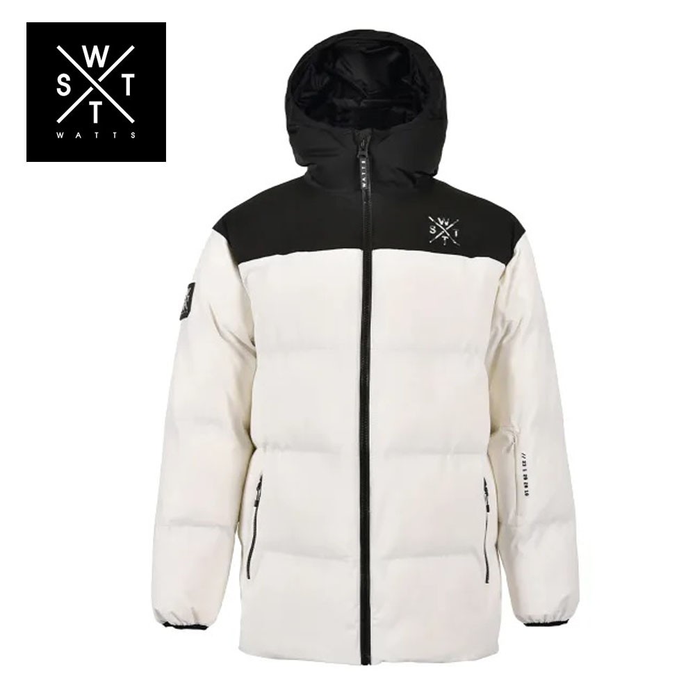 Doudoune de ski WATTS X Back Noir / Blanc Homme