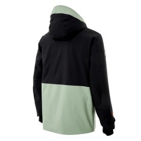 Veste de ski Watts pour homme noir et vert sauge pour le ski et le snowboard - en déstockage