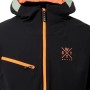 Veste de ski Watts pour homme noir et vert sauge pour le ski et le snowboard - en déstockage