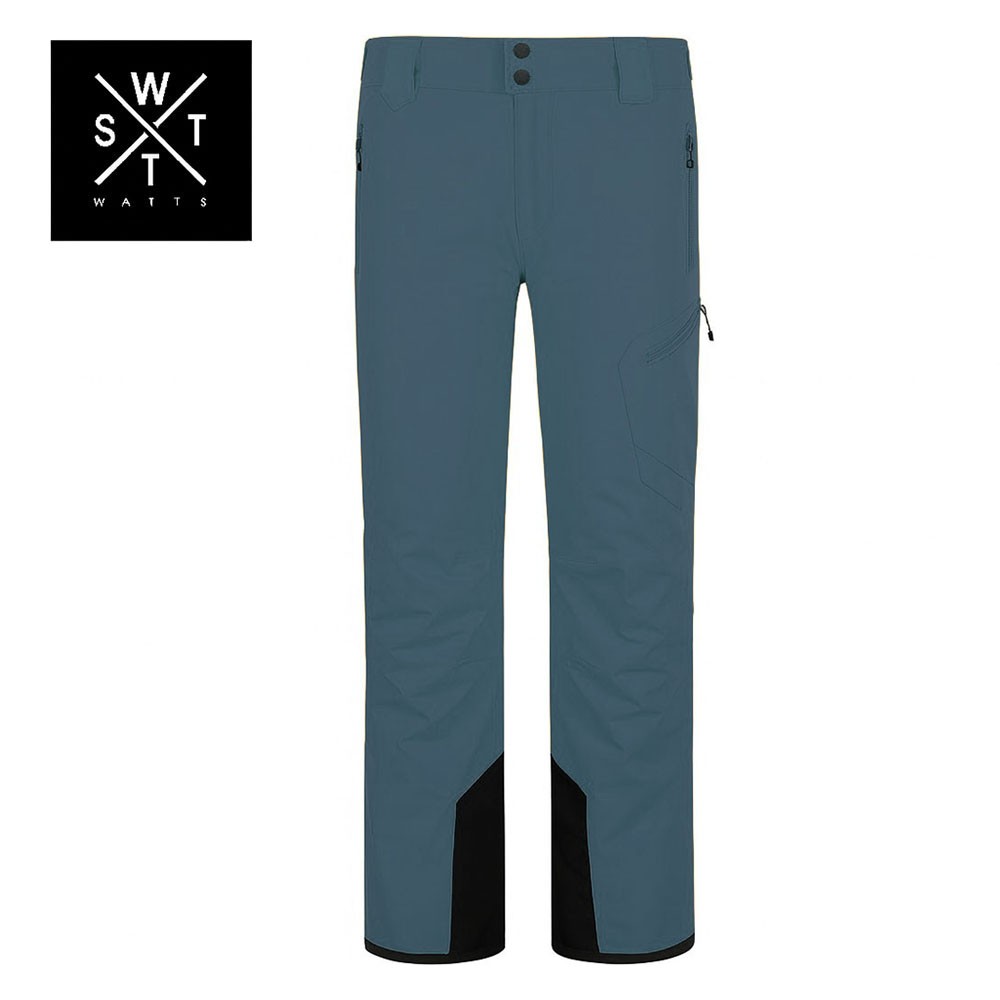 pantalon de ski Watts homme jaune- image générée par l'IA