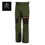 Pantalon de ski WATTS Jib Noir/Vert Homme