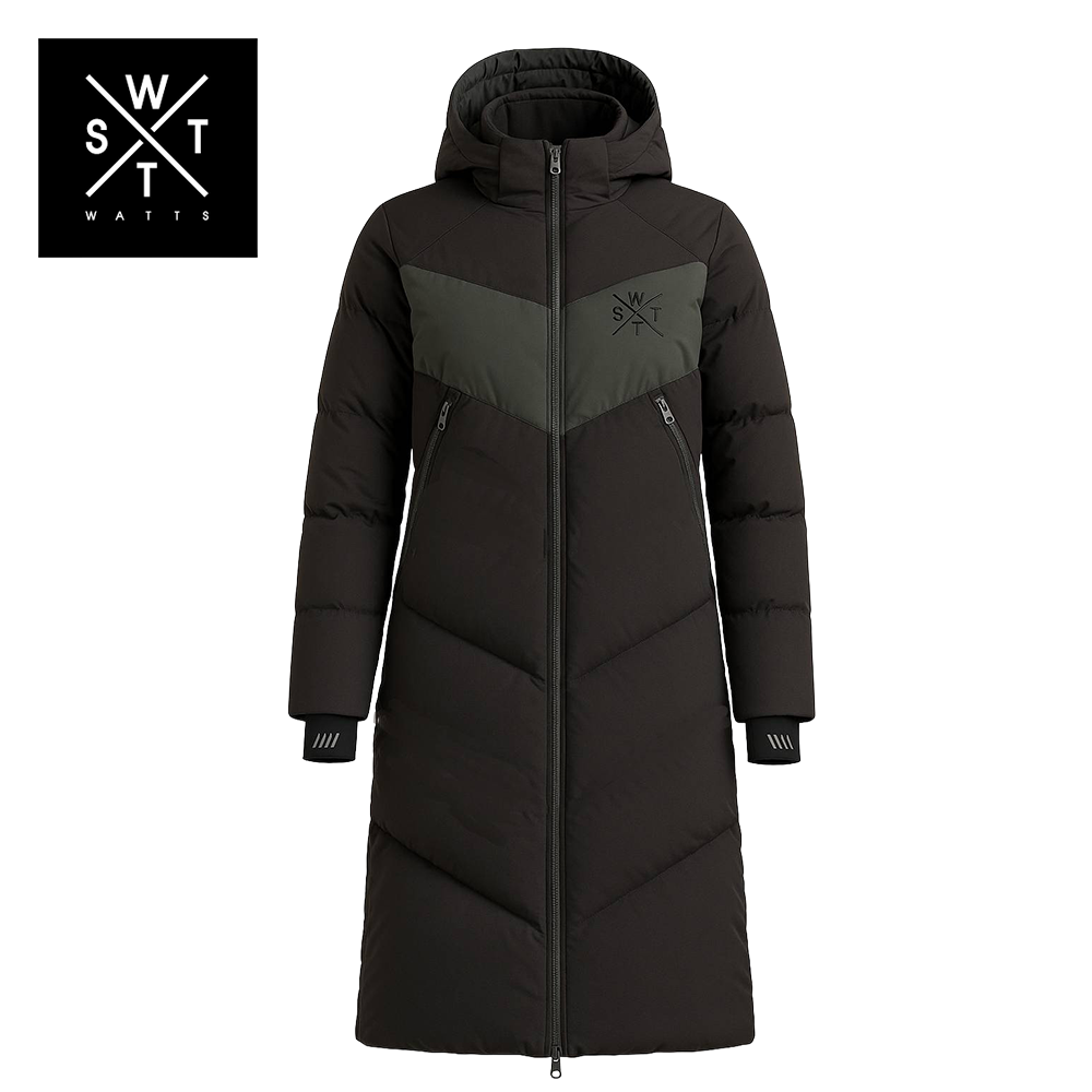 Manteau WATTS Sweet Noir / Kaki Femme