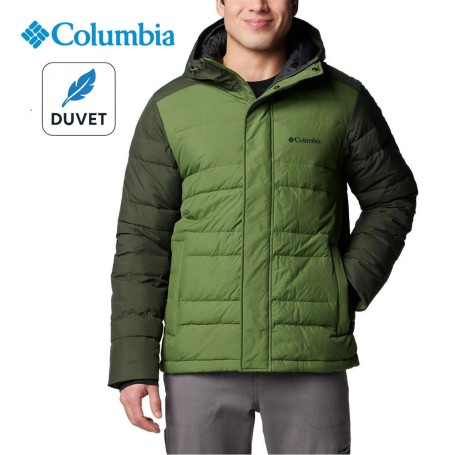 Doudoune COLUMBIA Saltzman II Down Hooded Vert Homme