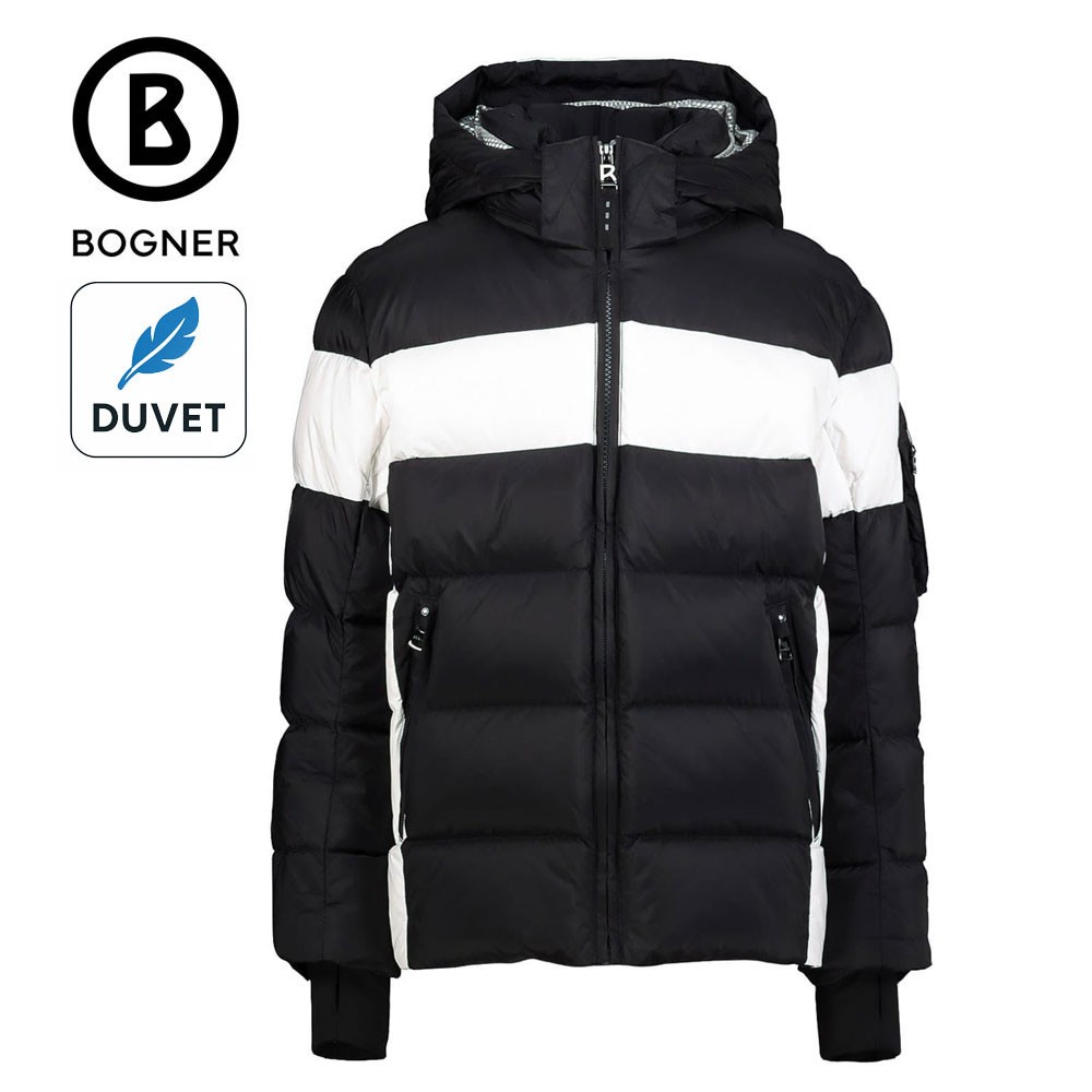 Veste de ski BOGNER Larro Noir/Blanc Junior