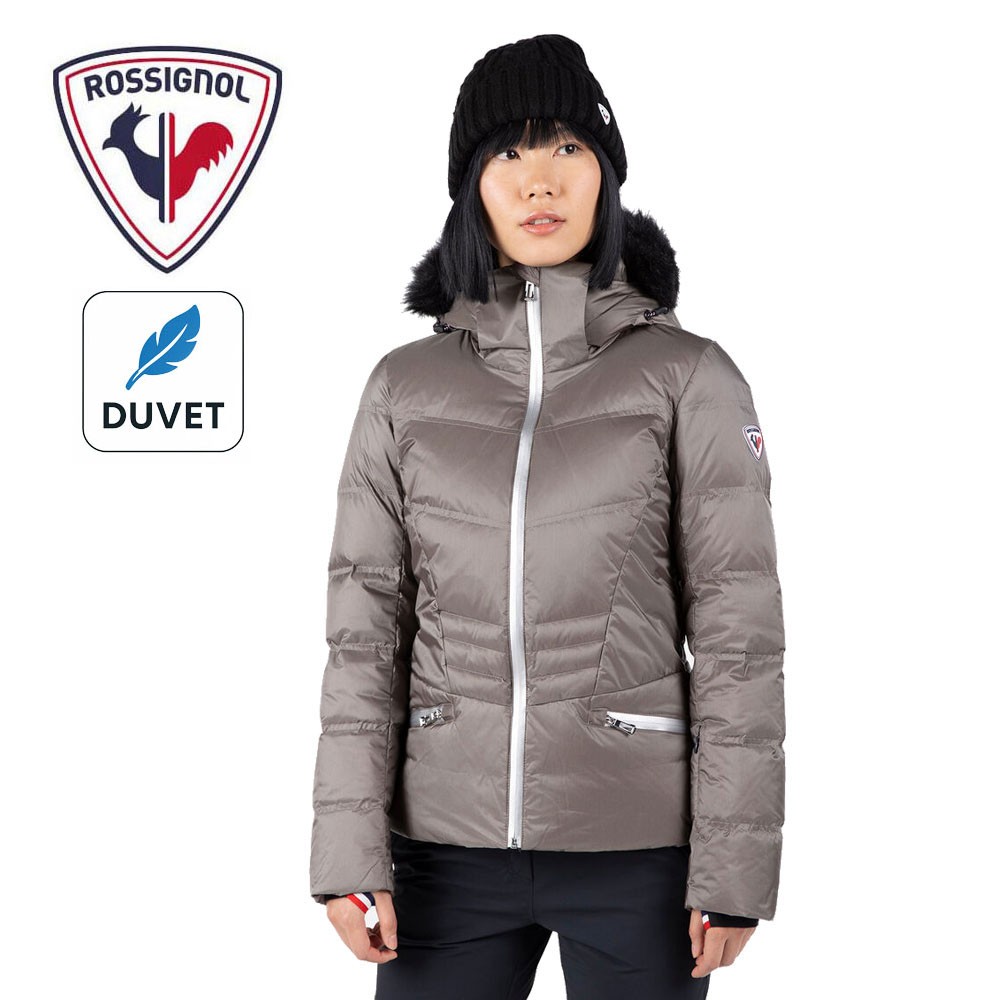 Doudoune de ski ROSSIGNOL Joseray Down Gris Femme
