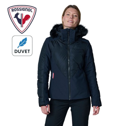 Veste de ski ROSSIGNOL Victoire Hybrid Noir Femme