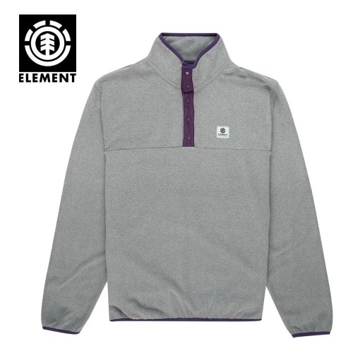 Sweat polaire vintage Element Homme - idéal pour le skate en polyester recyclé - en déstockage