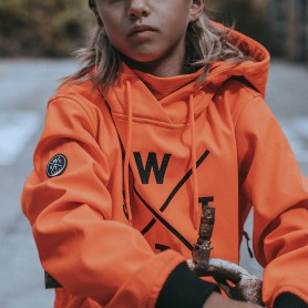 Veste Softshell WATTS 2 Orbital Orange Fluo Junior