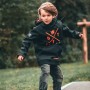 Veste Softshell WATTS 2 Orbital Vert / Orange fluo Junior
