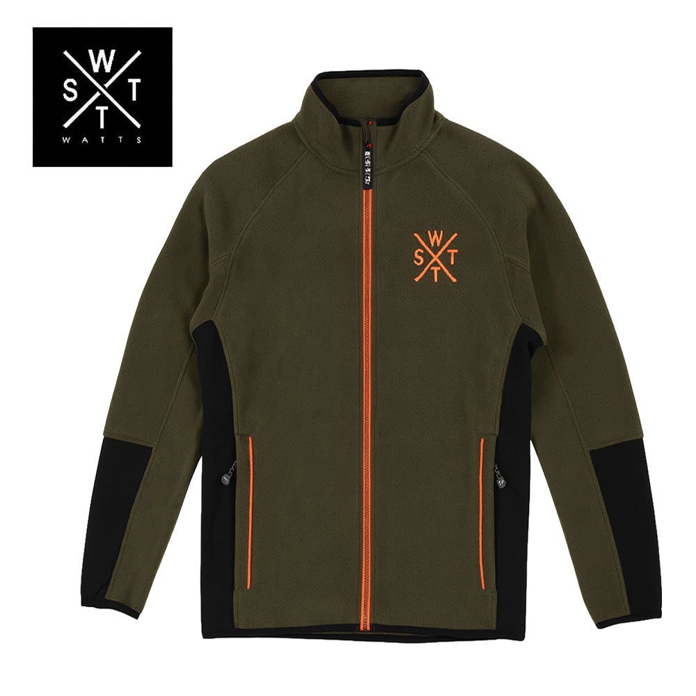 Veste polaire WATTS 2 Cloud Kaki Junior