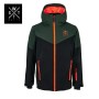 Veste de ski WATTS Storm Vert/Noir Junior