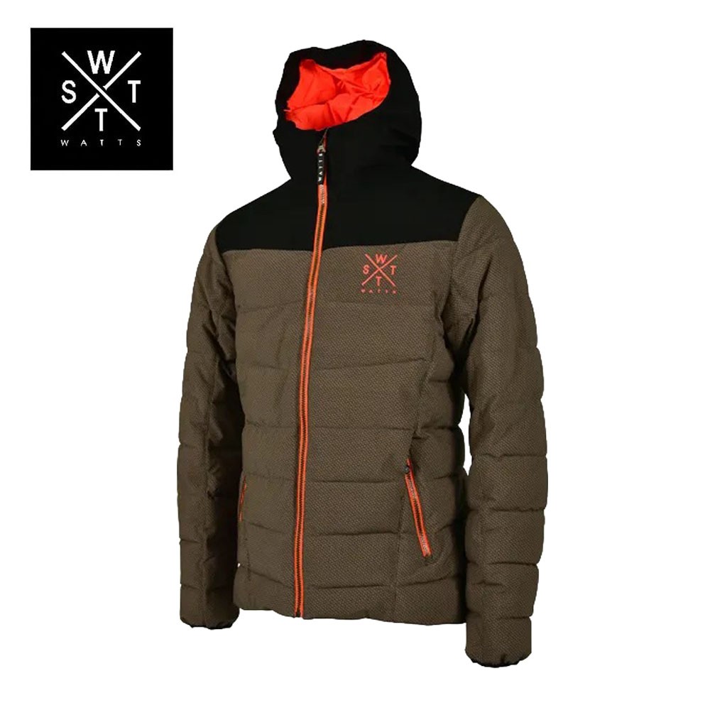 Veste de ski WATTS 2 Goold Kaki Carbone Junior