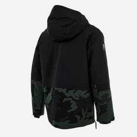 Anorak de ski WATTS 2 XMethod Noir/Kaki Junior