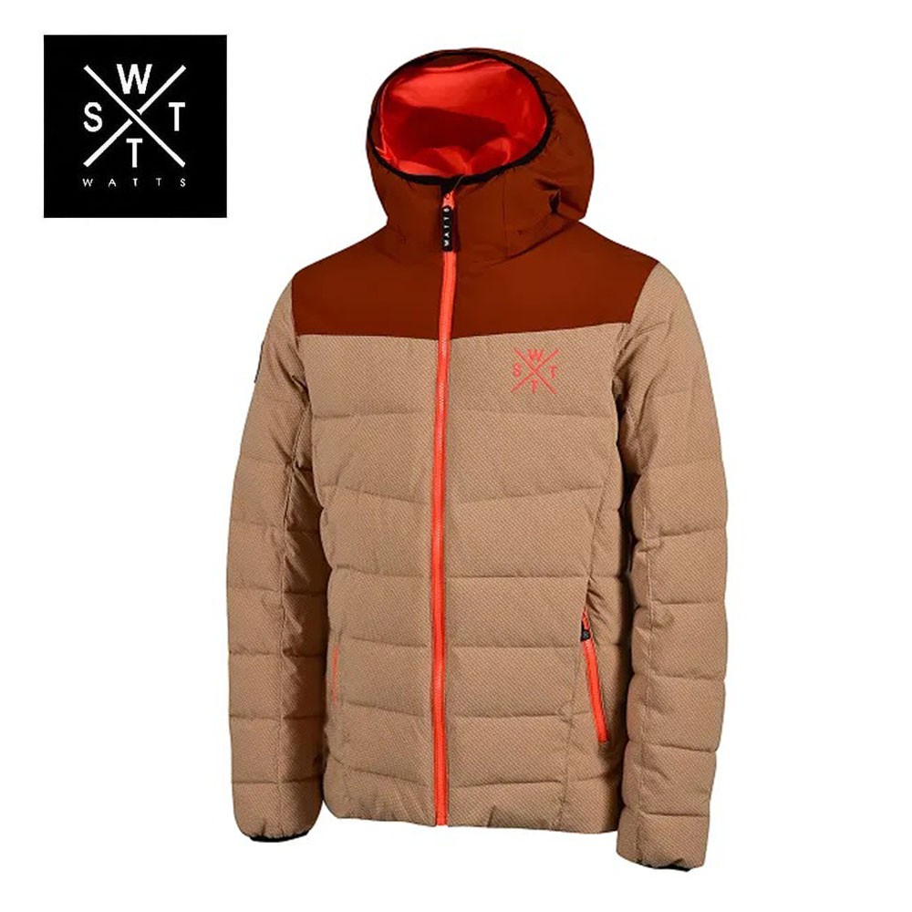 Doudoune de ski WATTS 2 Goold Beige Carbone Homme