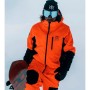 Veste de ski WATTS S Regular Noir/Orange Homme