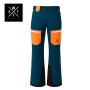 Pantalon de ski WATTS 1 XJib Bleu/Orange fluo Homme