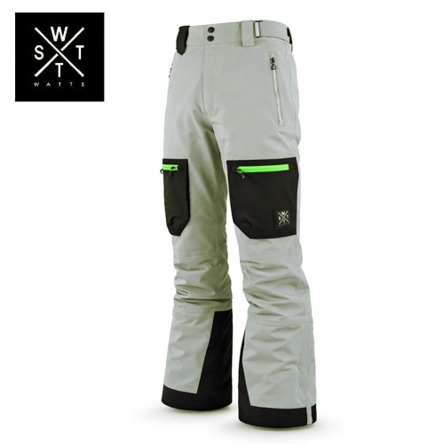 Pantalon de ski WATTS 1 XJib Gris/Noir Homme
