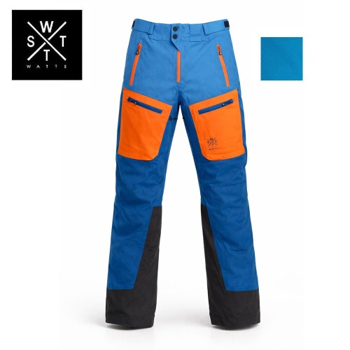 Pantalon de ski WATTS Level 3L Bleu Homme