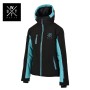 Veste de ski WATTS Vertigo Noir/Bleu Femme