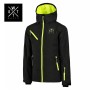 Veste de ski WATTS Vertical Noir/Jaune Fluo Femme