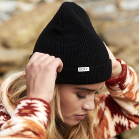 Bonnet ROXY Island Fox Noir Uni Femme