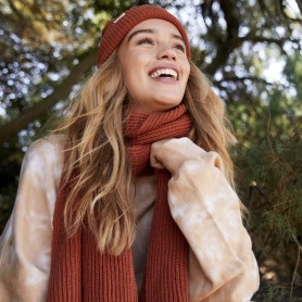 Bonnet ROXY Island Fox Rouille Femme