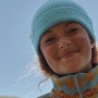 Bonnet ROXY Island Fox Bleu ciel Fille