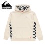 Sweat à capuche QUIKSILVER Saturn Hoddie Block Beige Junior