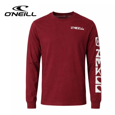 T-shirt O'NEILL Cedar LS Lie de vin Homme