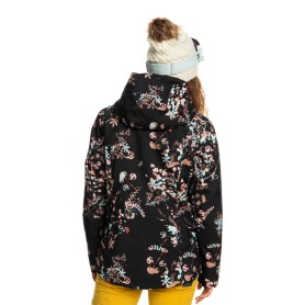 Veste de ski ROXY Jetty Noir/Tropical  Femme