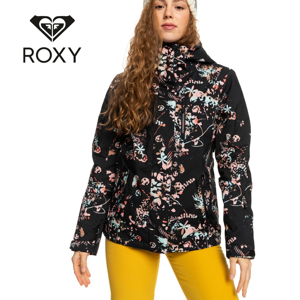 Veste de ski ROXY Jetty Noir/Tropical  Femme