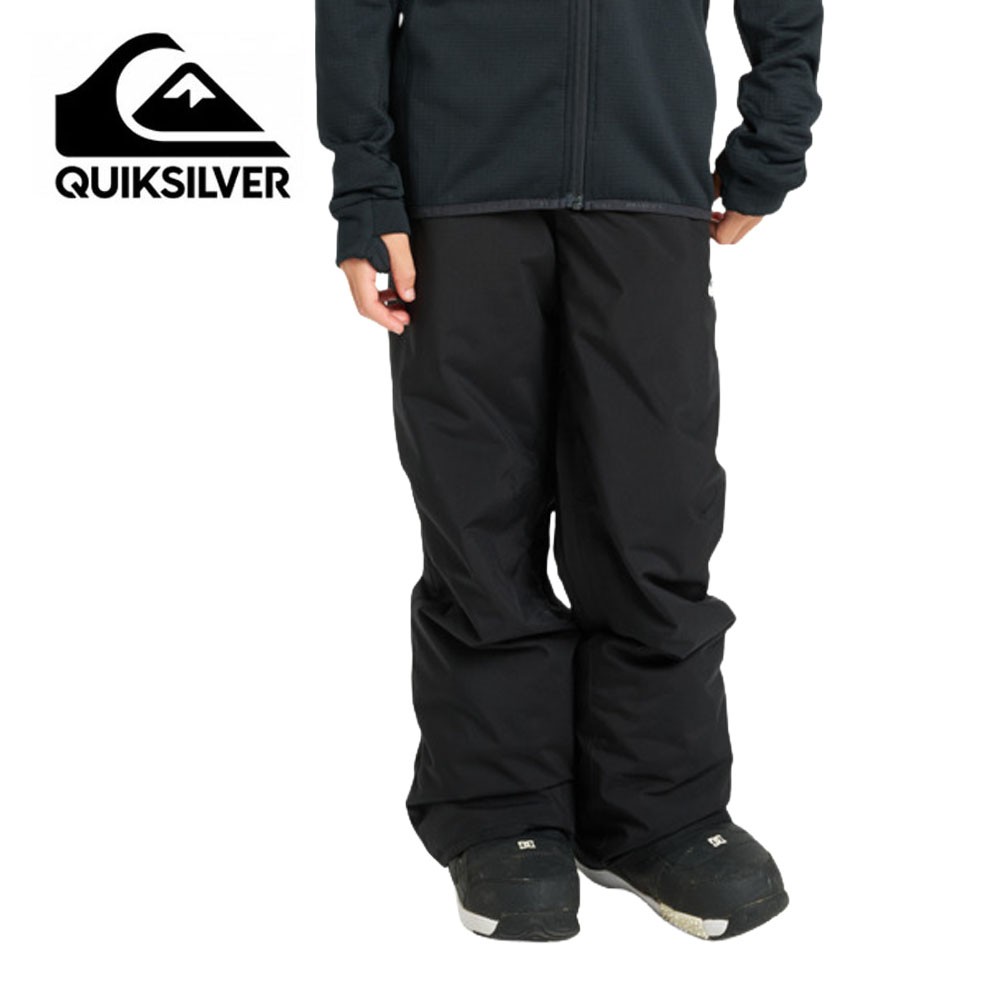 Pantalon de ski QUIKSILVER Estate Noir Junior
