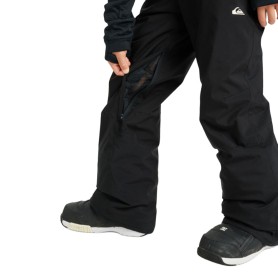 Pantalon de ski QUIKSILVER Estate Noir Junior