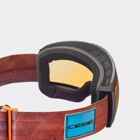 Masque de ski CEBE Horizon Orange/Noir Cat.2