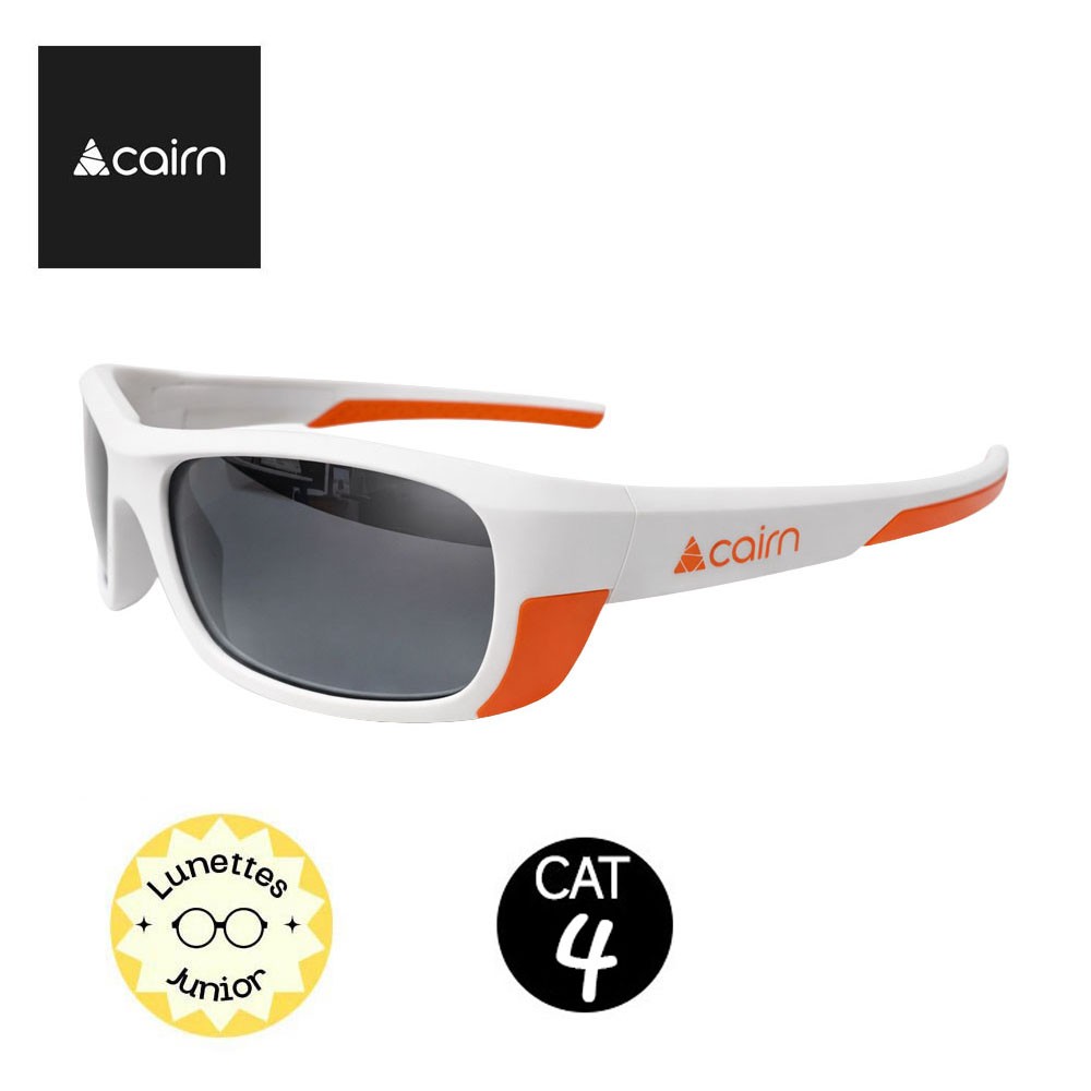 Lunettes de soleil CEBE Ball Blanc/Orange Cat.4