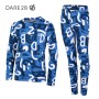 Ensemble thermique DARE 2B Pow Bleu / Graffiti Junior