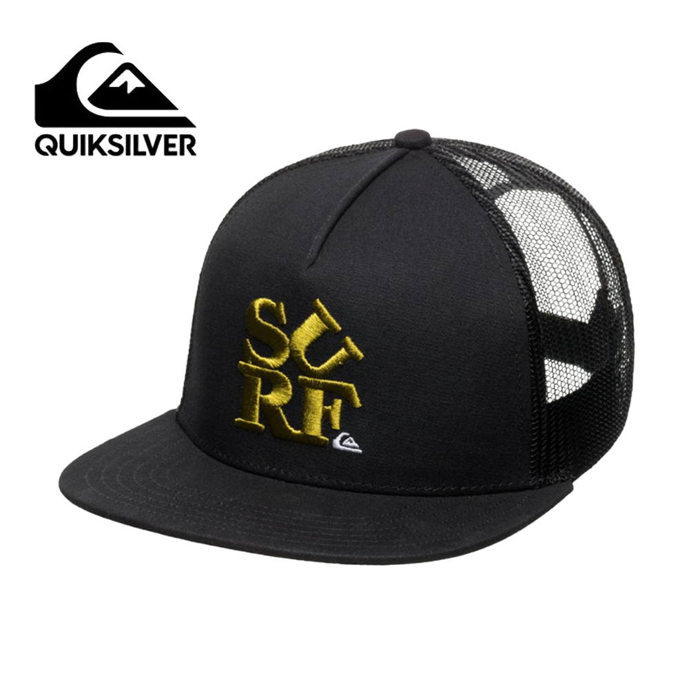 Casquette QUIKSILVER Oasis Trucker Noir Homme