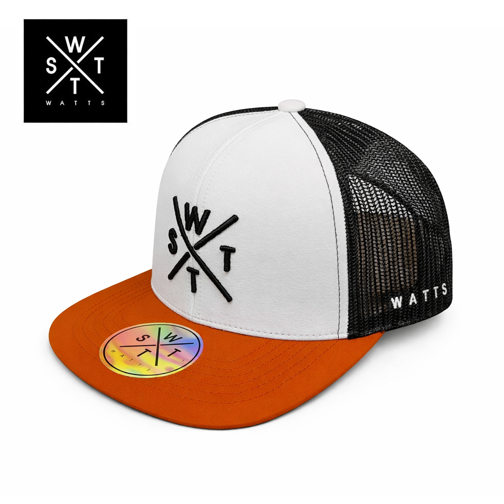 Casquette WATTS 1 Cruz Blanc / Caramel Unisexe